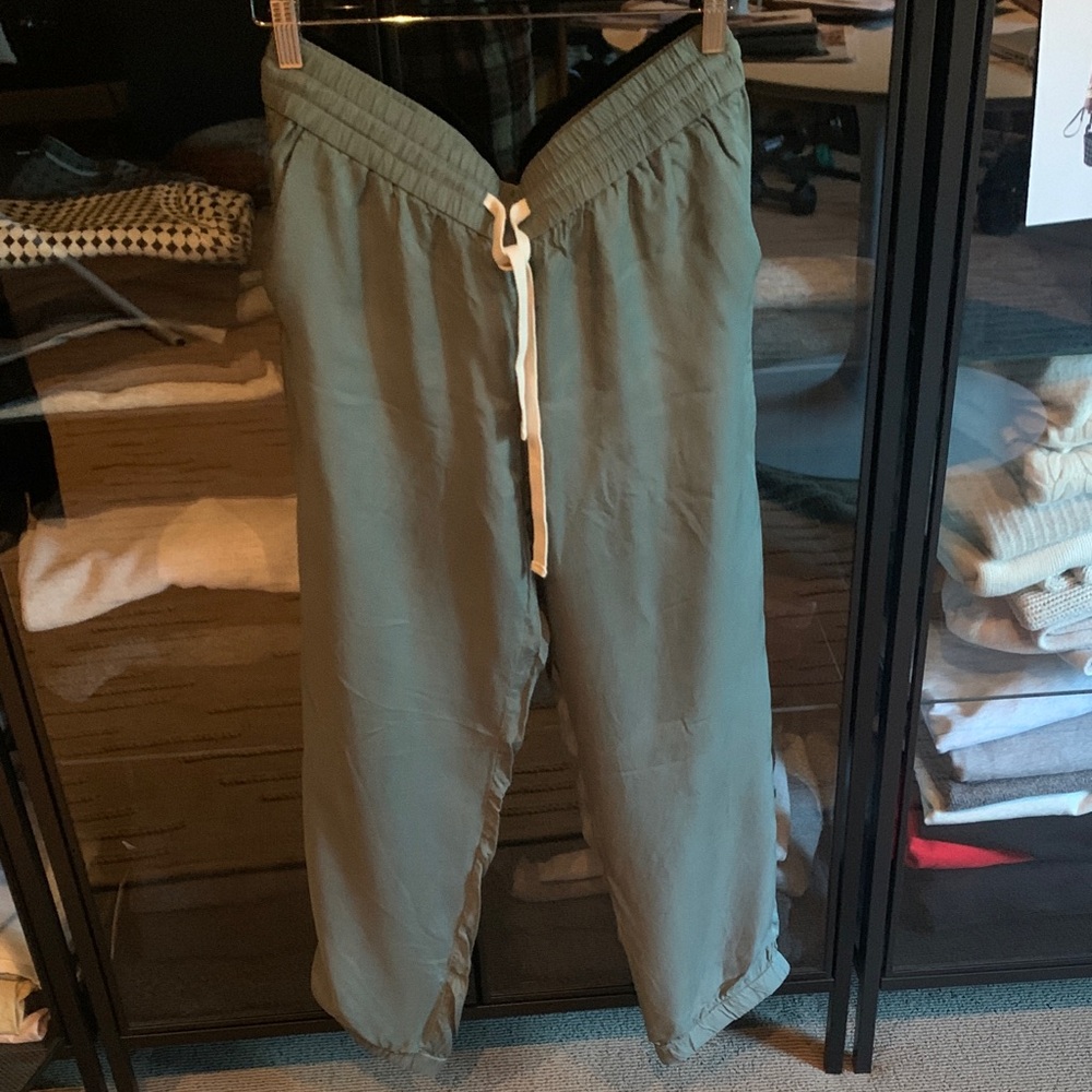 J. Crew cupro jogger size 8